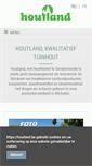 Mobile Screenshot of houtland.be