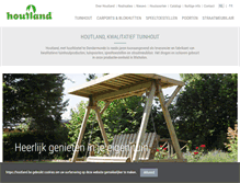 Tablet Screenshot of houtland.be